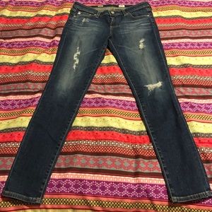 AUTHENTIC BRAND NEW AG SKINNY LEG JEANS SIZE 28